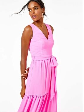 NWT Lilly Pulitzer Pink Maurine Maxi